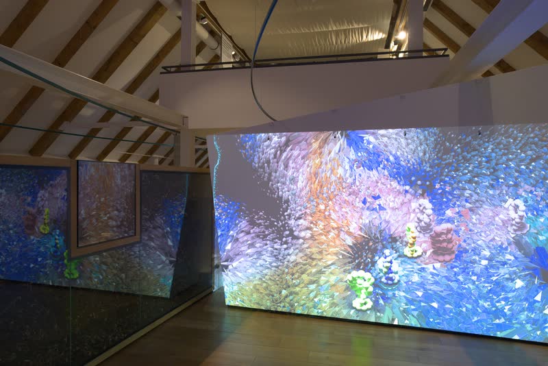 Farbexplosion 在 Westfälische Salzwelten 的布展，2026 年 10 月 17 日