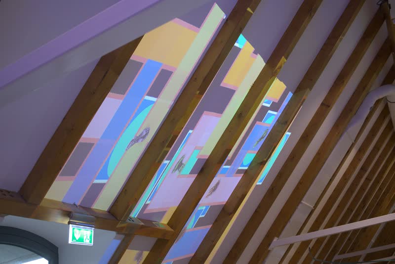 Farbexplosion 在 Westfälische Salzwelten 的布展，2026 年 10 月 17 日