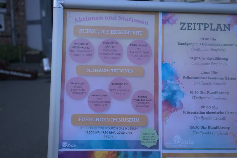 Le Westfälische Salzwelten a Bad Sassendorf nel pomeriggio prima di Farbexplosion, 17 ottobre 2026